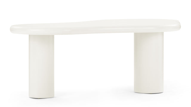 Avery - Avery Coffee Table, Ivory Lacquer