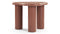 Avery - Avery Side Table, Terracotta Lacquer