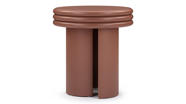 Pascal - Pascal Side Table, Terracotta