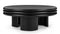 Pascal - Pascal Round Coffee Table, Low, Black