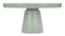 Pascal - Pascal Round Dining Table, Mist Green, 59in