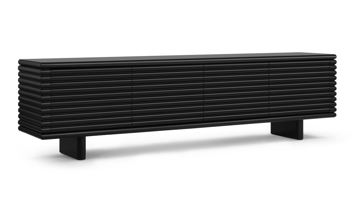 Pascal - Pascal Sideboard, Black, 79in