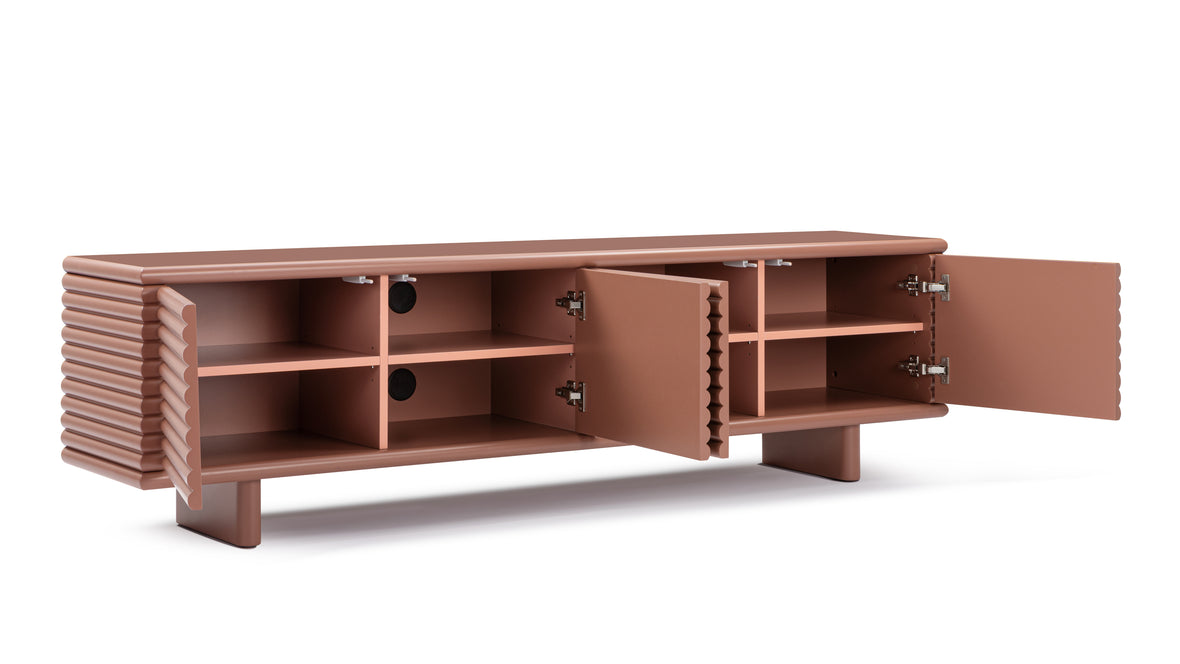 Pascal - Pascal Sideboard, Terracotta, 79in