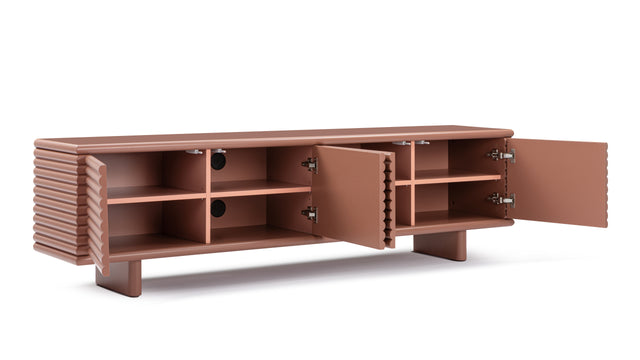 Pascal - Pascal Sideboard, Terracotta, 79in