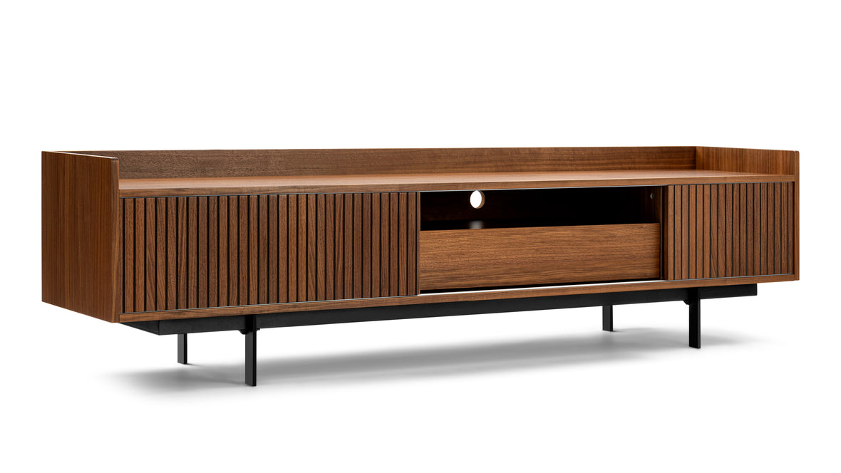 Angelo - Angelo TV Cabinet, Walnut, 83in