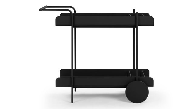 Brandt - Brandt Bar Cart, Black