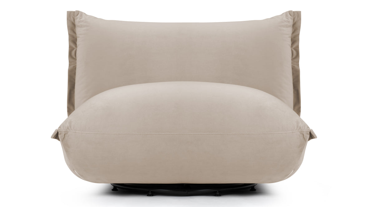 Lennox - Lennox Lounge Chair, Clay Velvet