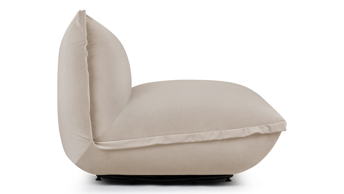 Lennox - Lennox Lounge Chair, Clay Velvet