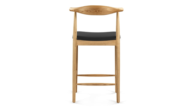 CH20 Elbow - CH20 Elbow Counter Stool, Ash, Wide Version