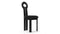 Giocosa - Giocosa Side Chair, Black Boucle