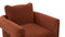 De Luz - De Luz Armchair, Russet Plush Velvet