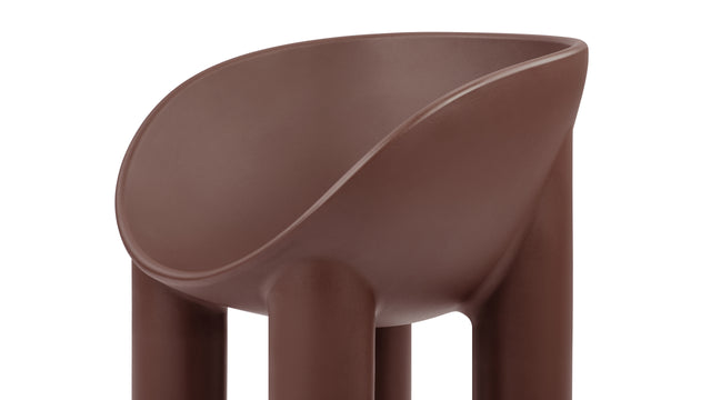 Roly Poly - Roly Poly Dining Chair, Chocolate