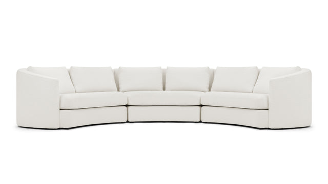 Lanvin - Lanvin Semi Circle Sofa, Pearl Boucle