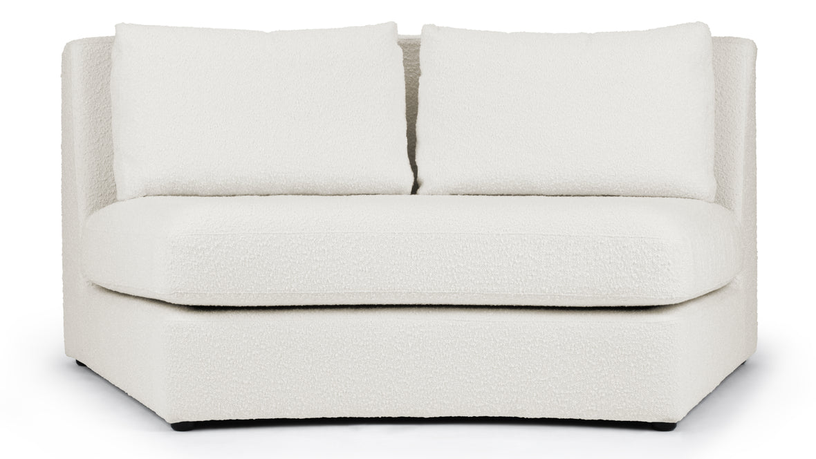 Lanvin - Lanvin Sofa Module, Armless, Pearl Boucle