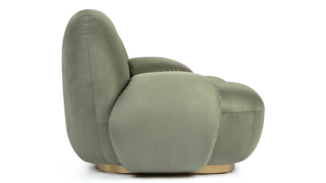 Palais - Palais Sofa, Sage Vegan Suede