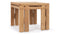 Lusso - Lusso Outdoor Side Table, Natural Teak