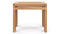 Lusso - Lusso Outdoor Side Table, Natural Teak