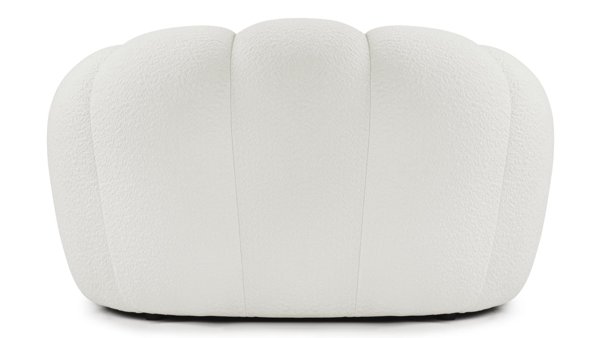 Bubble - Bubble Lounge Chair, Cream Textured Jersey