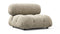 Bellini Module - Mario Bellini Module, Armless, Beige Gray Chenille