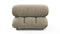 Bellini Module - Mario Bellini Module, Armless, Beige Gray Chenille