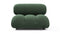 Belia - Belia Module, Armless, Evergreen Brushed Weave