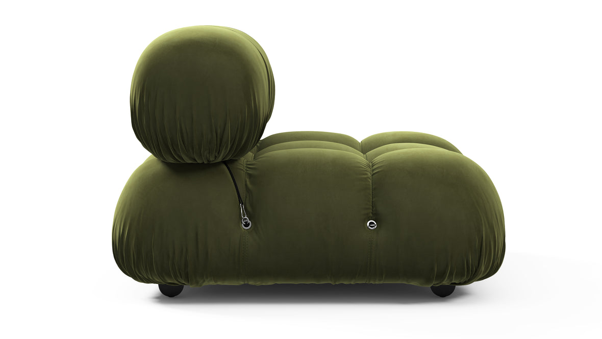 Bellini Module - Mario Bellini Module, Armless, Thyme Luxe Velvet