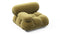 Bellini Module - Mario Bellini Module, Left Arm, Olive Gold Velvet