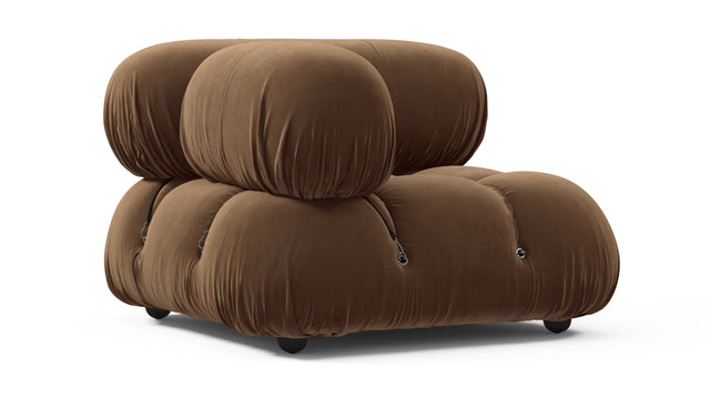 Belia - Belia Module, Left Corner, Mocha Velvet