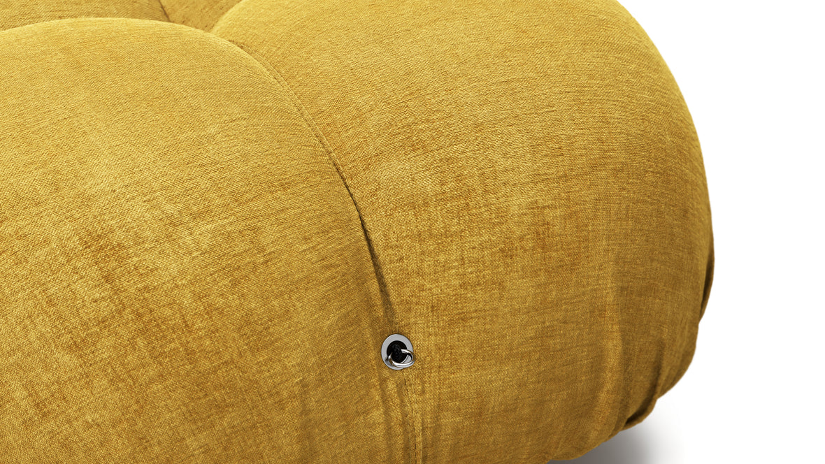 Belia - Belia Module, Left Corner, Mustard Yellow Chenille