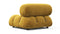 Belia - Belia Module, Left Corner, Mustard Yellow Chenille