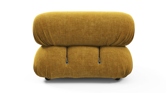 Belia - Belia Module, Left Corner, Mustard Yellow Chenille