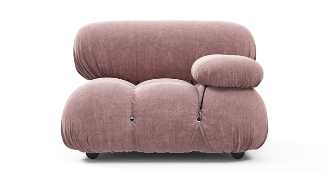 Belia - Belia Module, Right Arm, Dusty Pink Chenille