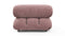 Bellini Module - Mario Bellini Module, Right Arm, Dusty Pink Chenille