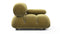 Belia - Belia Module, Right Arm, Olive Gold Velvet