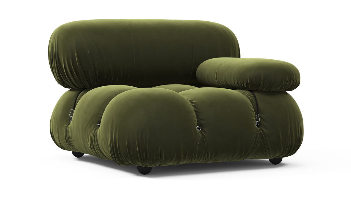 Belia - Belia Module, Right Arm, Thyme Luxe Velvet