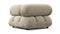 Belia - Belia Module, Right Corner, Beige Gray Chenille