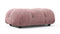 Belia - Belia Ottoman, Dusty Pink Chenille