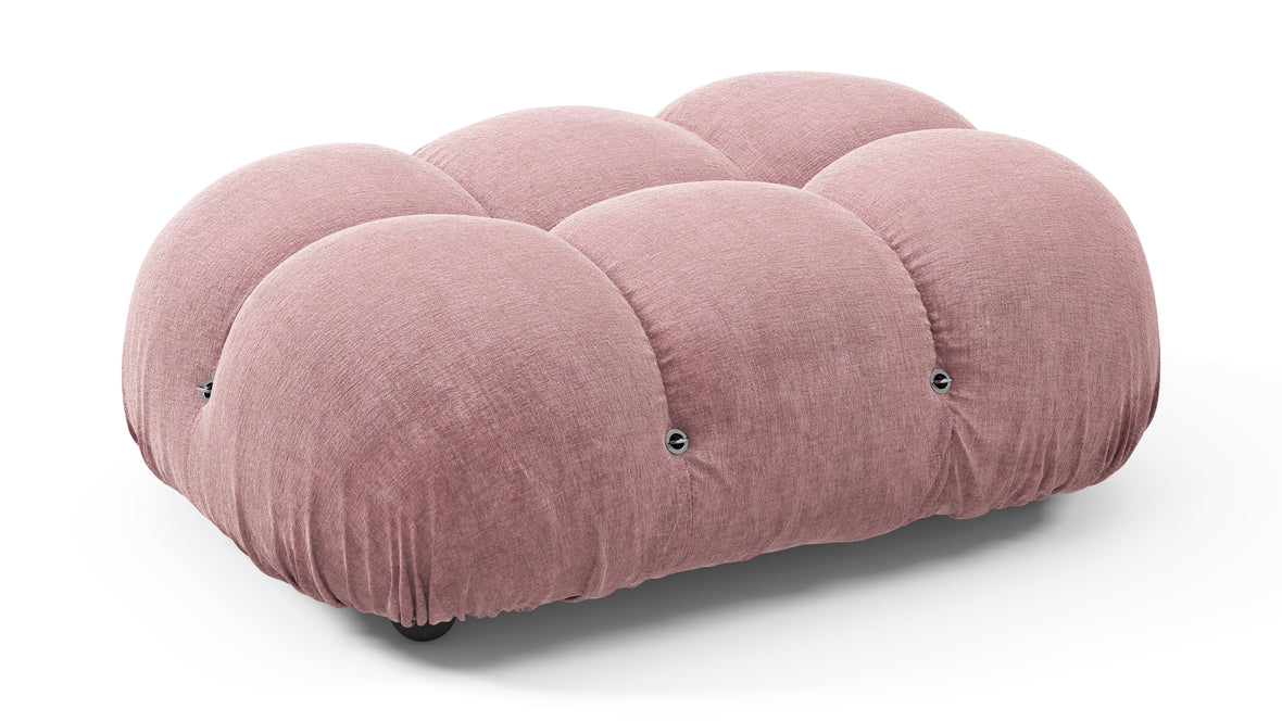 Belia - Belia Ottoman, Dusty Pink Chenille