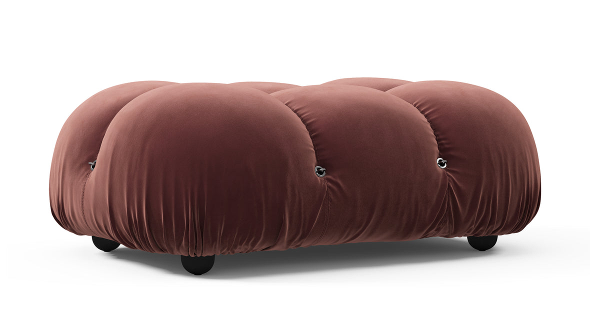 Belia - Belia Ottoman, Maroon Velvet