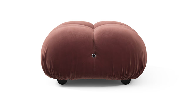 Belia - Belia Ottoman, Maroon Velvet