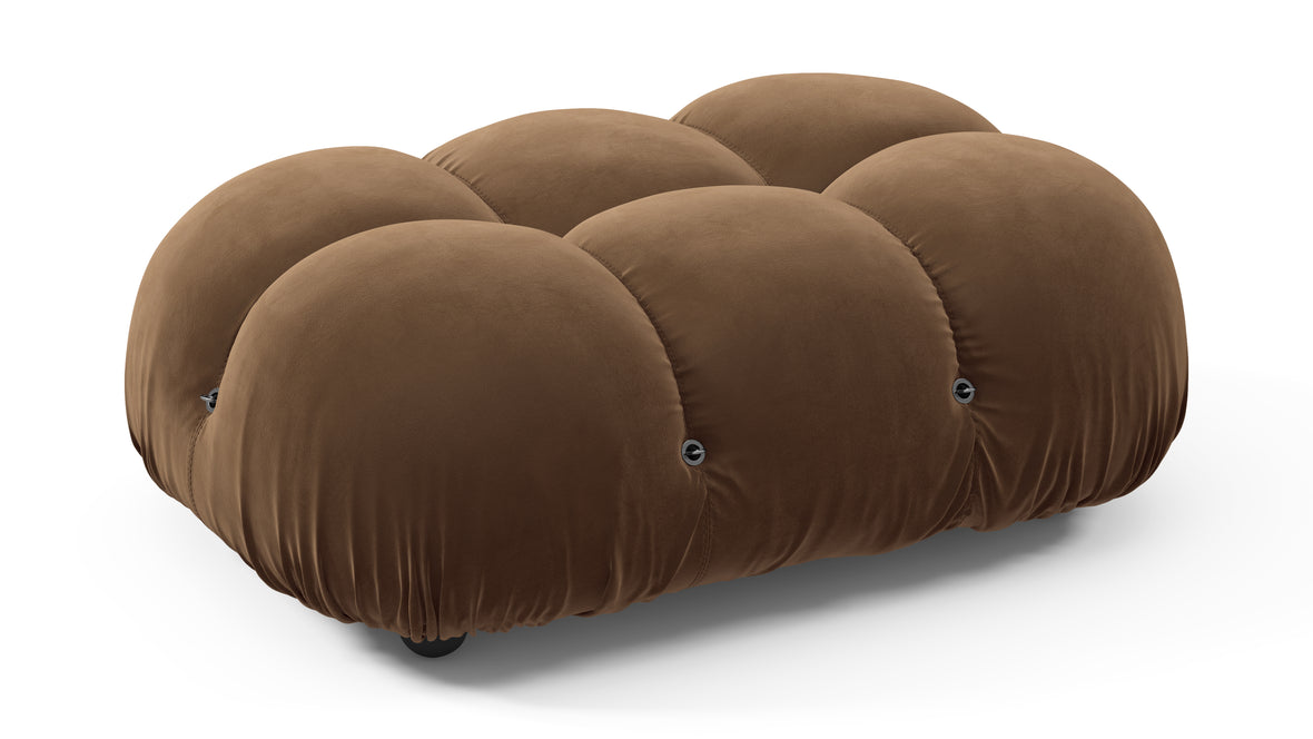 Belia - Belia Ottoman, Mocha Velvet