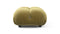 Bellini Ottoman - Mario Bellini Ottoman, Olive Gold Velvet