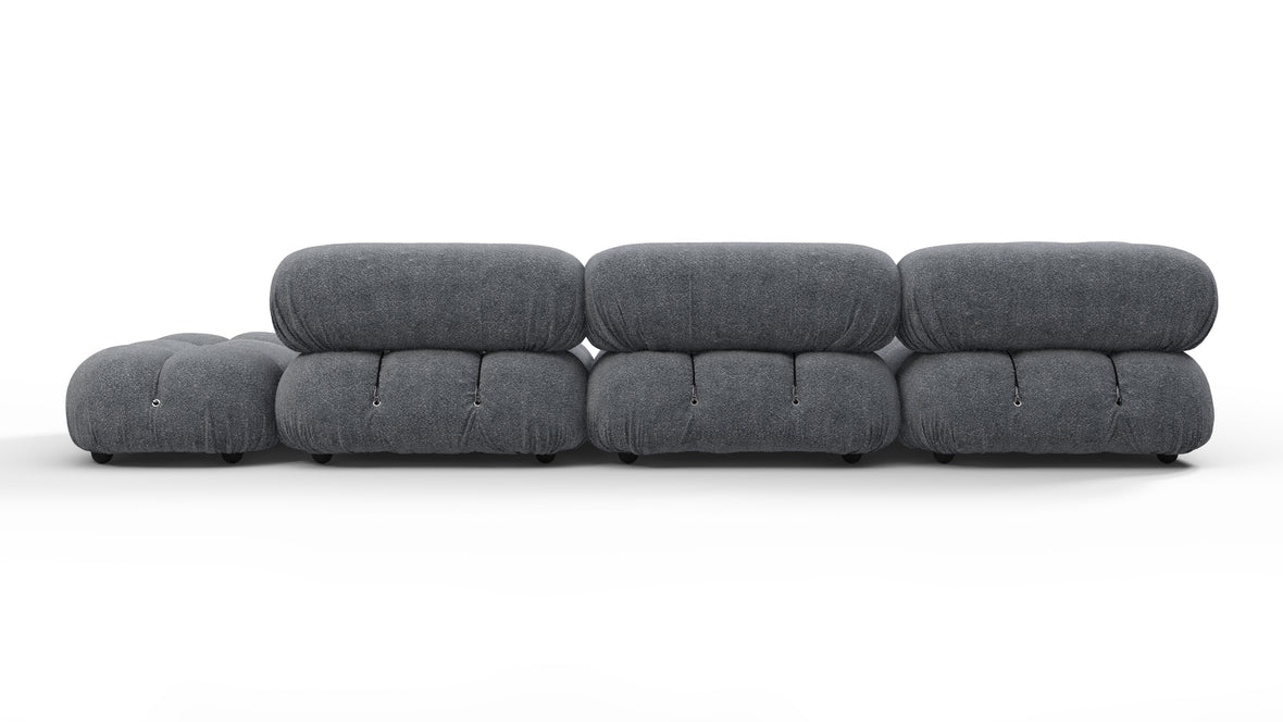 Belia - Belia Sectional, Left Corner, Gray Boucle