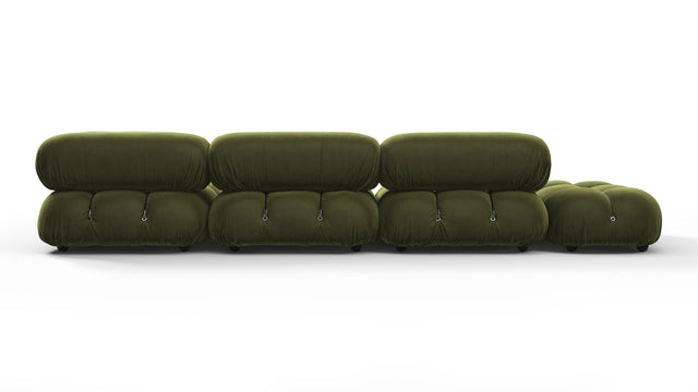 Belia - Belia Sectional, Right Corner, Thyme Luxe Velvet