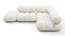 Belia - Belia Sectional, Small Right Corner, White Boucle