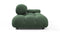 Belia - Belia Open End Sofa, Left, Evergreen Brushed Weave