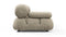 Bellini Sofa - Mario Bellini Open End Sofa, Right, Beige Gray Chenille