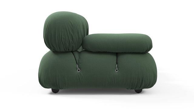 Belia - Belia Open End Sofa, Right, Evergreen Brushed Weave