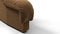 DS 600 - DS 600 Left End Module, Armrest, Brown Vegan Suede