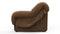 DS 600 - DS 600 Left End Module, Armrest, Brown Vegan Suede